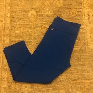 Fabletics Blue Crop Leggings